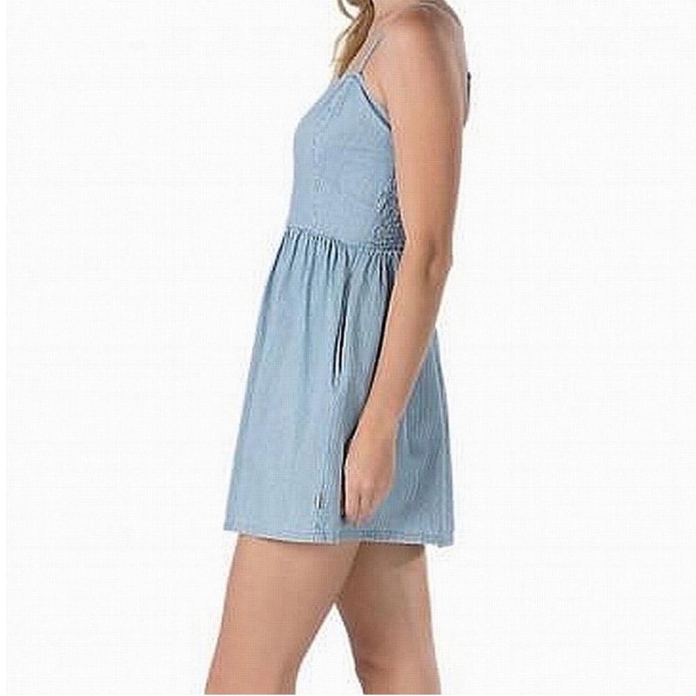 Vans pinstriped denim dress